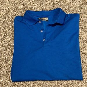 Mens Callaway Solid Swing Tech Polo